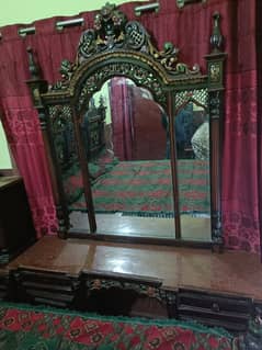 king size bed side tabble dressing table