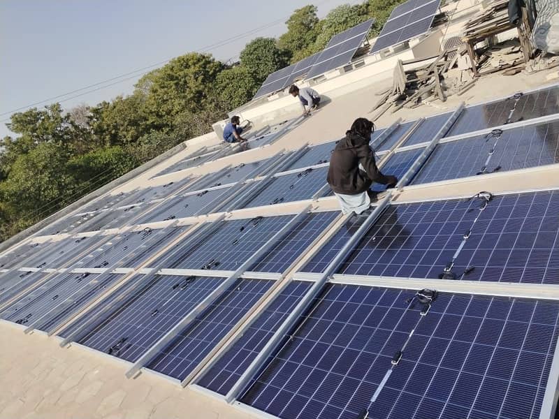 10 kw Solar Setup | Installation | Solar Cleaning | 5 kw Solar Setup 2