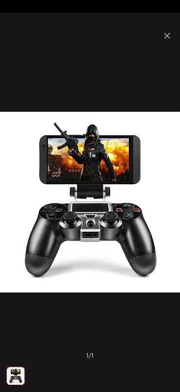 For PS4 Mobile Cell Phone Stand for PS4 Controller Mount Hand Grip 0