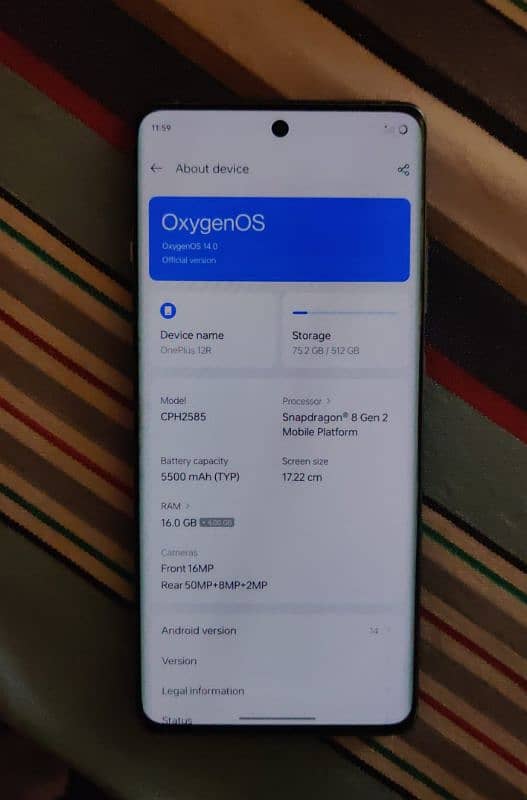 OnePlus 12R  (NonPTA) 3