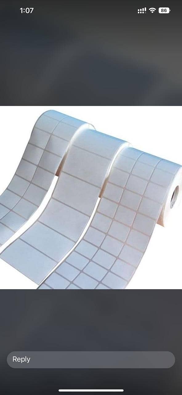 Thermal Roll | Paper | Printer Roll | Barcode Label / sticker 1
