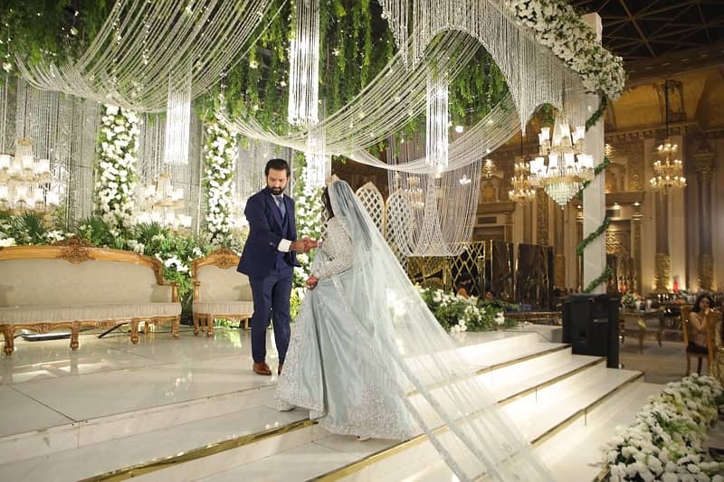 Elegant Walima Dress – Worn Once – Like New 1