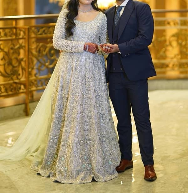 Elegant Walima Dress – Worn Once – Like New 3