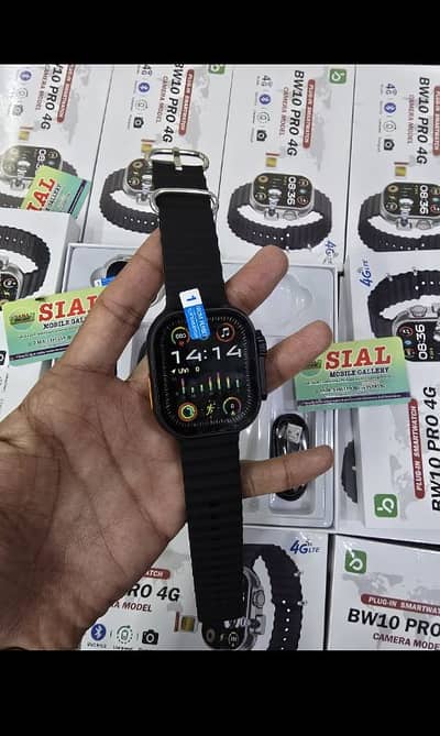 BW 10 pro 4G sim watch camera model