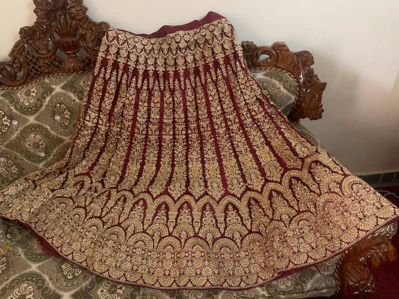 Bridal Lehenga Only 5 hours used 2