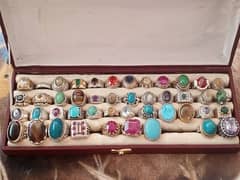 MARJAN YAQOOT ZAMURD FEROZAY GENTS RINGS REALL STONE