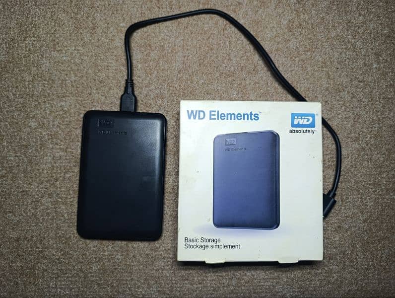 Western digital External hard drive 0