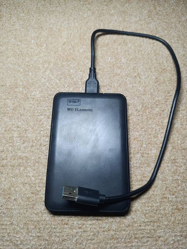 Western digital External hard drive 1