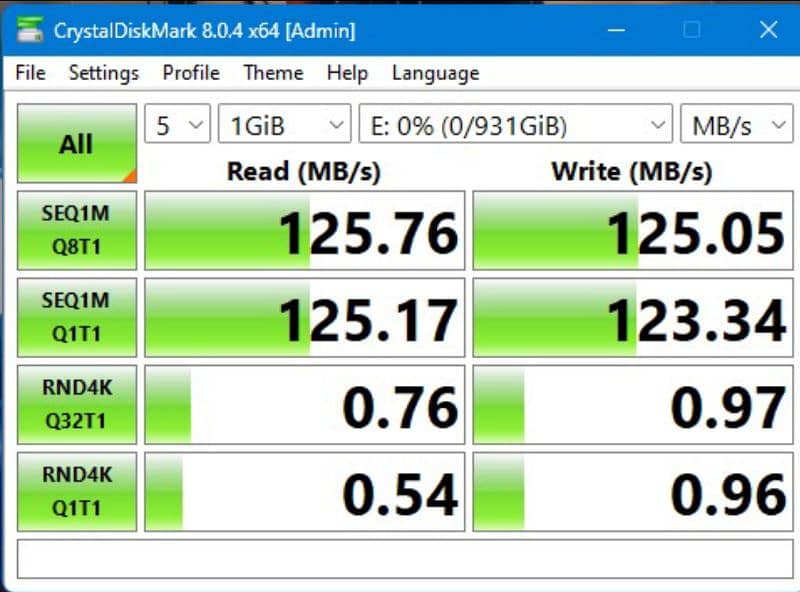 Western digital External hard drive 4