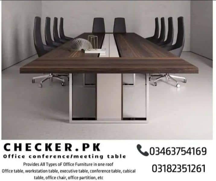 office table, cubical Table, workstation, Executive & conference table 11