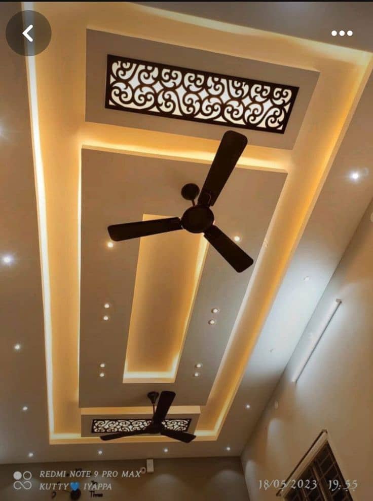 False Ceiling / Pop Ceiling / Gypsum Ceiling /PVC Ceiling/Drop Ceiling 6