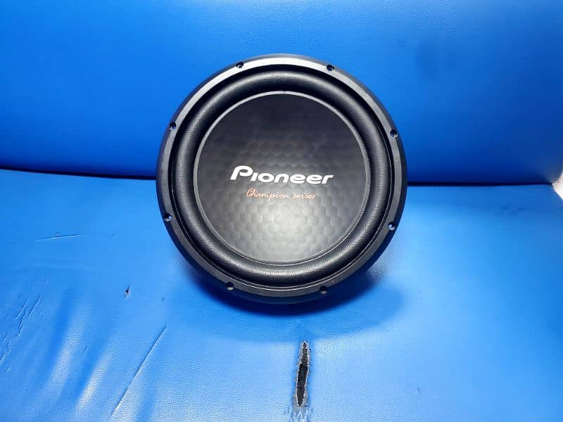 PIONEER TSW 312 D4 ORIGNAL 500 WATT RMS POWER 1600 WATT PEAK POWER 0