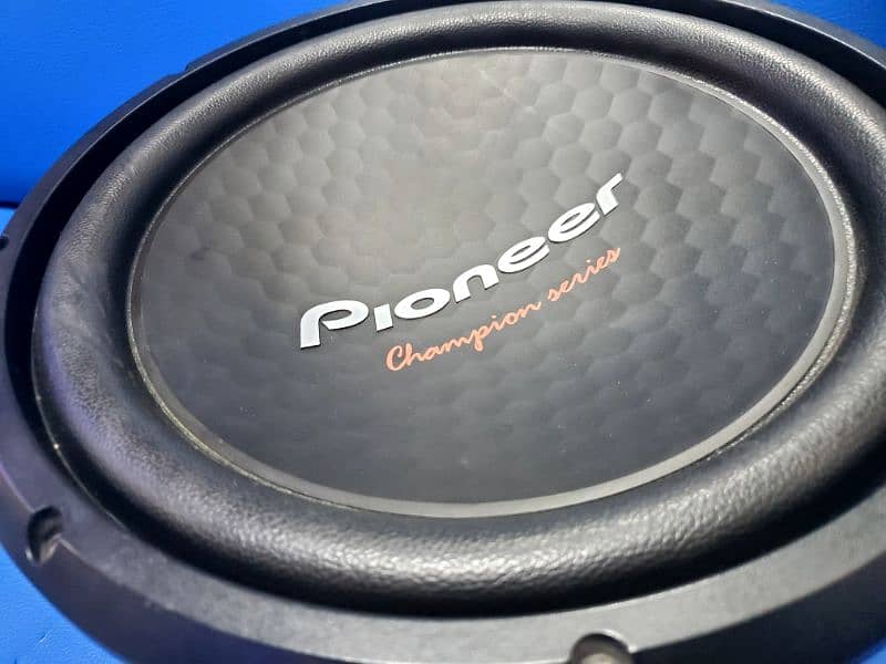 PIONEER TSW 312 D4 ORIGNAL 500 WATT RMS POWER 1600 WATT PEAK POWER 4