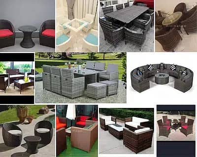 Rattan Furniture - Rattan Sofa - Dining Table - UPVC Outdoor Chair 4