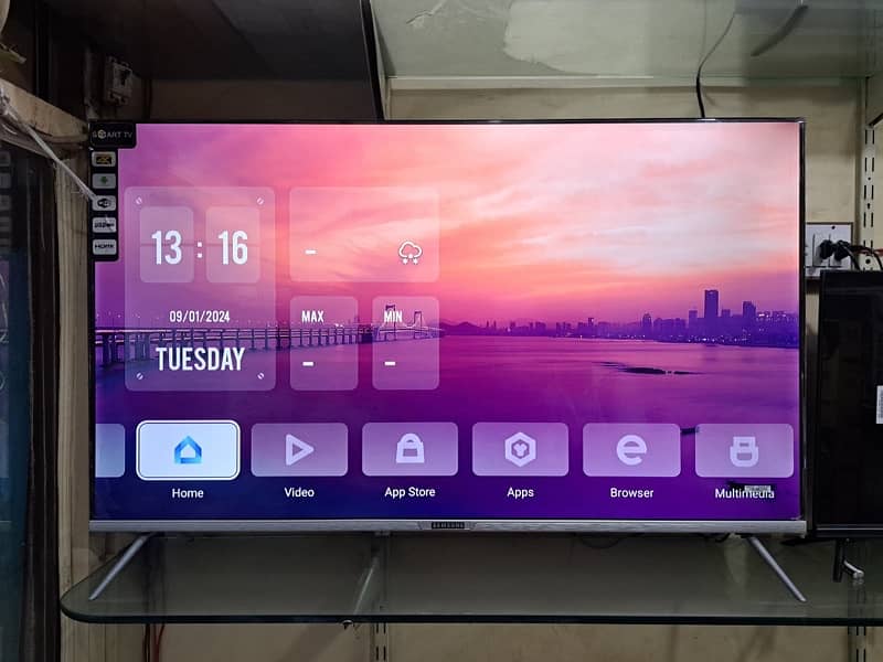 BOX PACK ANDROID LED NEW MODEL BAZEL LESS 4k UHD SERIES 1