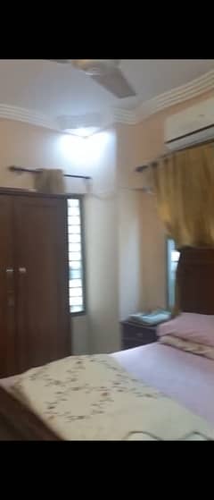 Flat 3beds dd available for sale in sheas apparyment in gulistan e jouhar