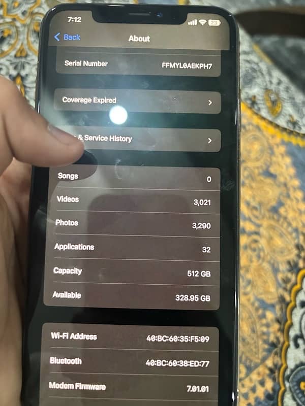 iPhone Xs max 512gb Pta approved 03483959203 1