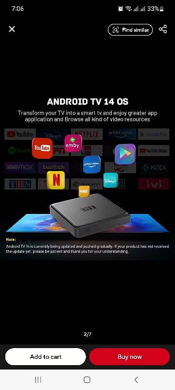 KINHANK G1 DDR4 4G 32G Amlogic S905X4 Android 14 TV Box 1