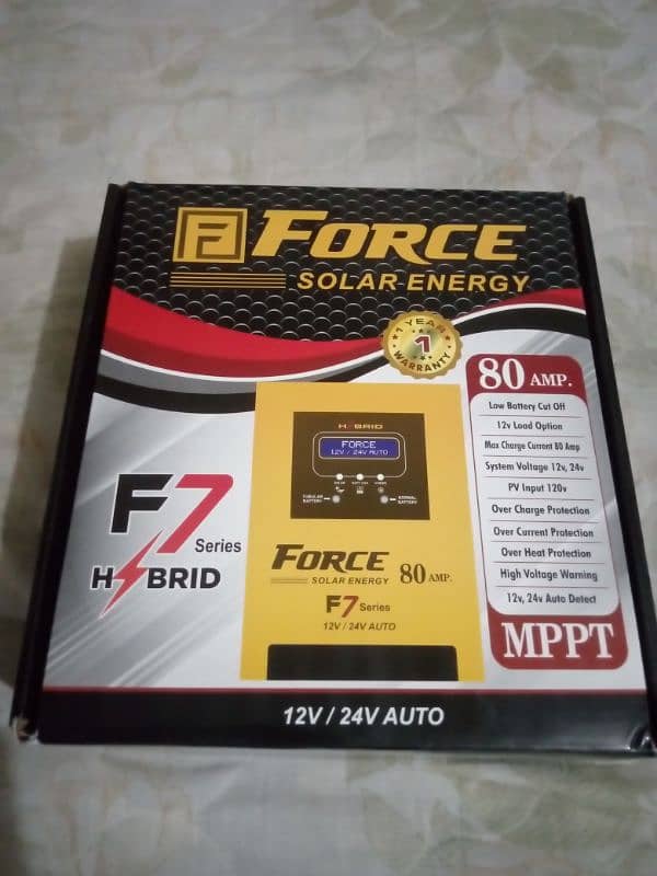 Force mppt 80A solar charge controller 0