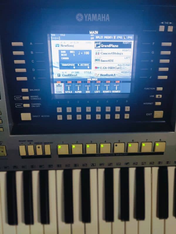 Yamaha keyboard PSR-S910 4