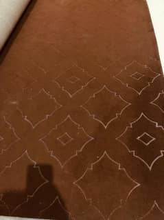 brown color carpet