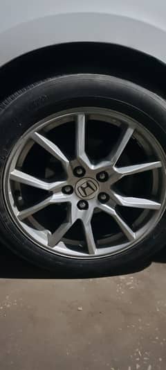 rims +  brand new tyr size 17 inch Yokohama