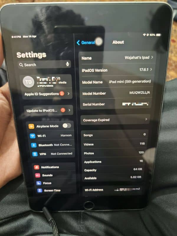 Apple ipad 5 mini | Power Button not working 6