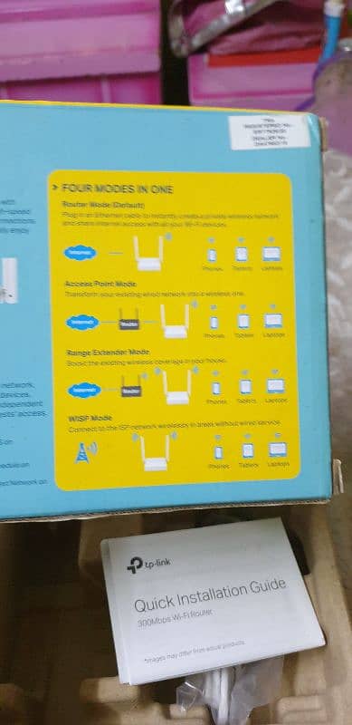 Tp link WiFi router Just like new 6
