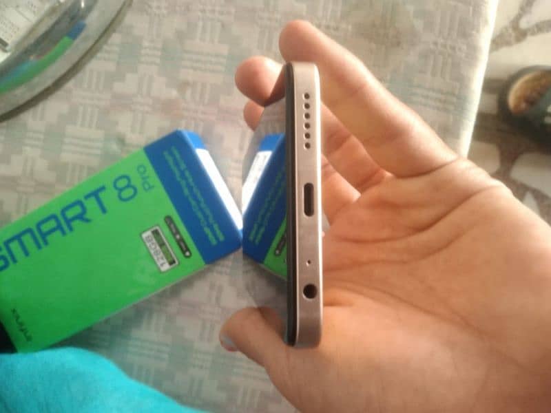 Name,smart 8 pro,Ram,4+4. . Memory,128,. no any problem. 4 months use only 8