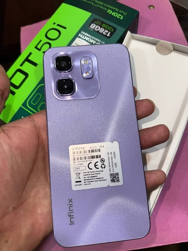INFINIX HOT 50i barely used 10/10 1