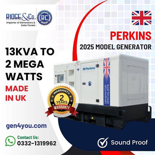Original Cummins Petrol & Gas 6.5KVA to 15KVA Soundproof Generators. 4