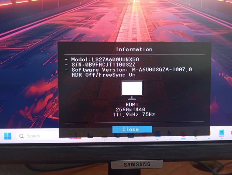 Samsung S6 Viewfinity 27 Inch 2K Monitor 1