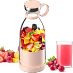USB Rechargable juicer for milkshakes.
