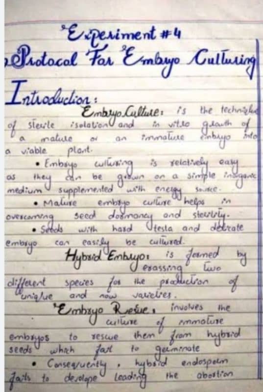 hand written assignment 0