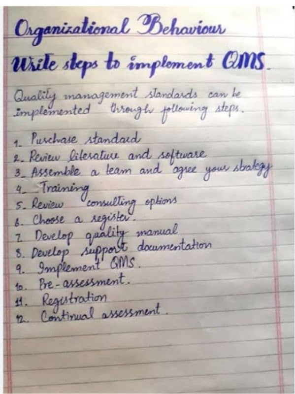 hand written assignment 2