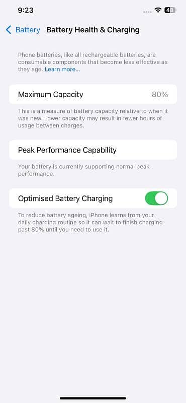 iphone xs max 256Gb 10