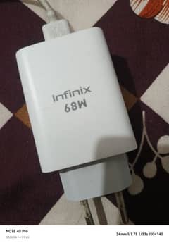 INFINIX 68 watt charger