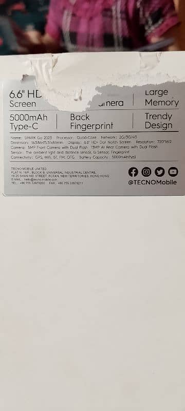 Tecno spark go 3