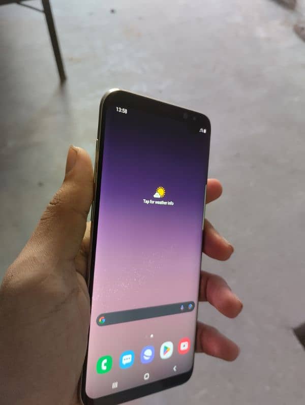 Samsung s8 plus official pta proved with box samsung 12