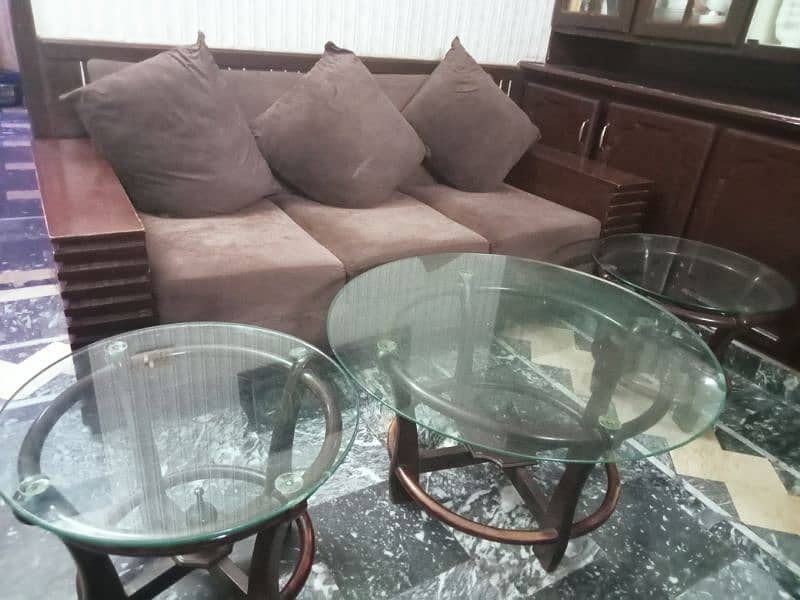 Sofa set   table set & Bed Included 0
