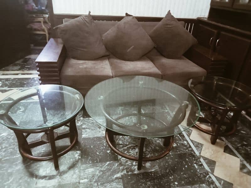 Sofa set   table set & Bed Included 1