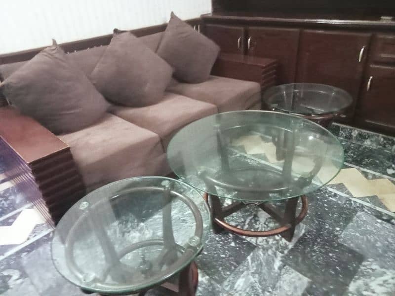 Sofa set   table set & Bed Included 2