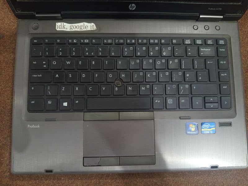 Hp laptop 6470b Probook, laptop urgent for sale 7