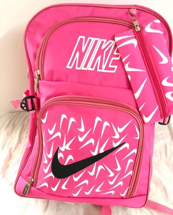 School Girls pink bags 0
