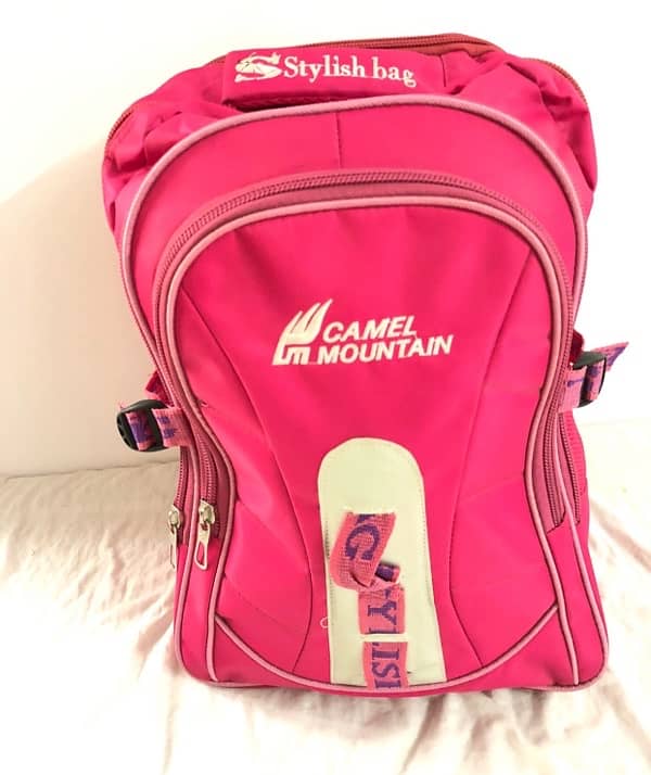 School Girls pink bags 3