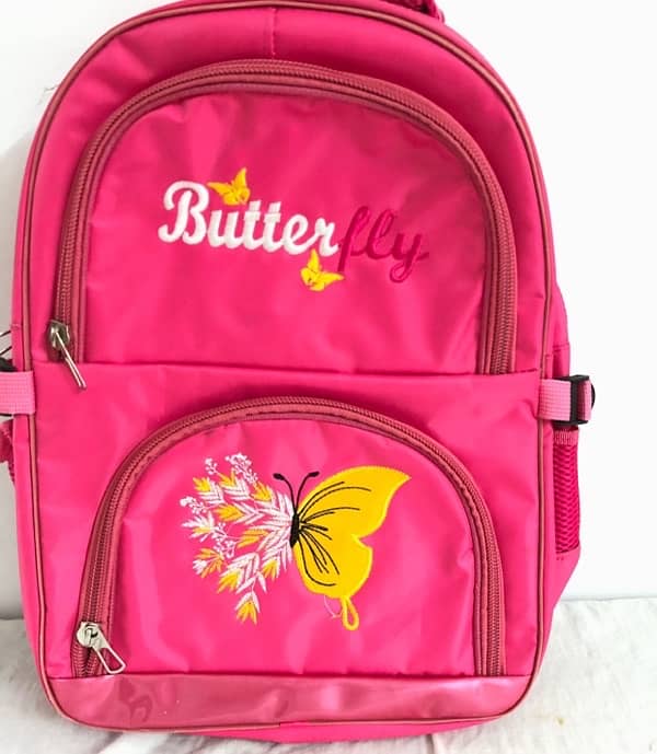 School Girls pink bags 6