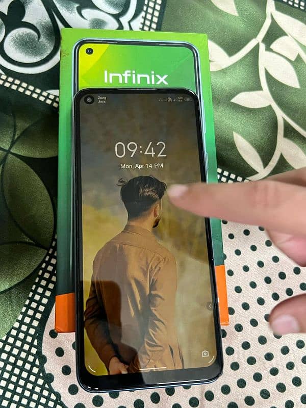 Infinix hot 10 urgent sale with box exchange possible 2