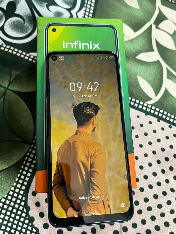 Infinix hot 10 urgent sale with box exchange possible 7
