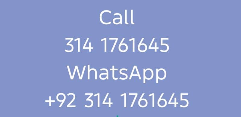 PTA Approved 10/10 Condition Contact: 0314 1761645 2