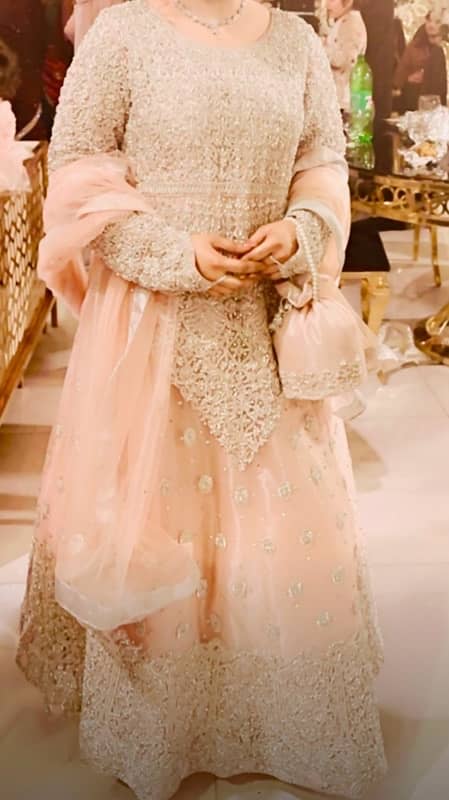 fancy maxi party wear heavy work 0